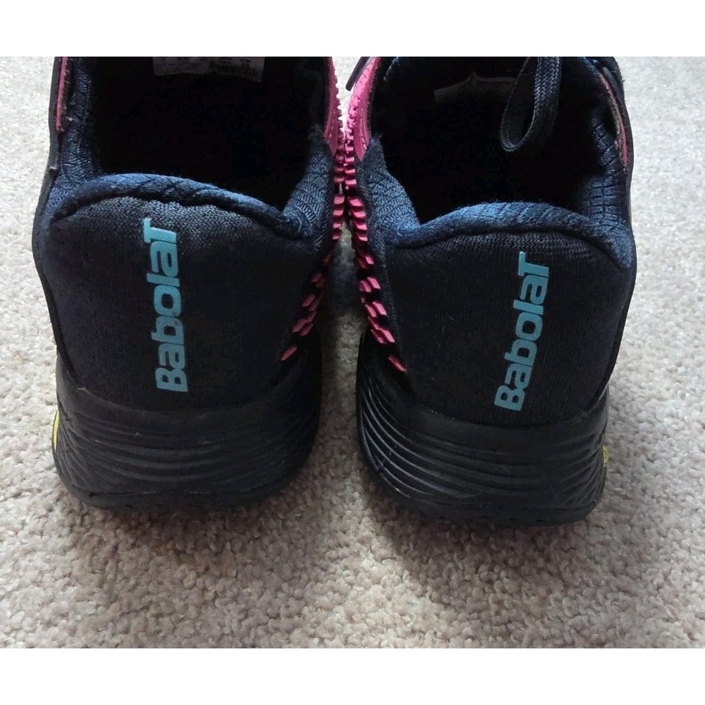 Babolat‎ Tennis Shoes Men 7 Navy Blue Propulse Fury 3 All Court.  Euc - Picture 8 of 9